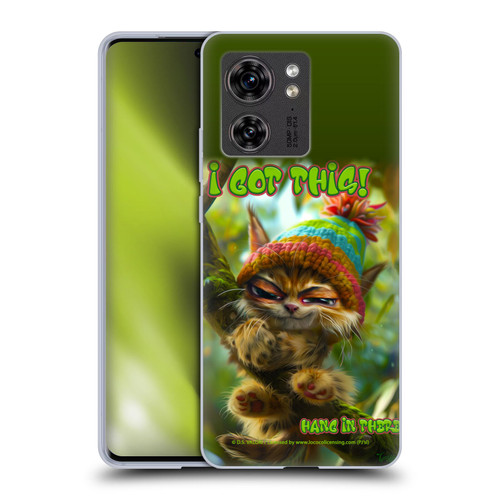 D.S. Valori Kitty And Puppy I Got This Soft Gel Case for Motorola Edge (2023)