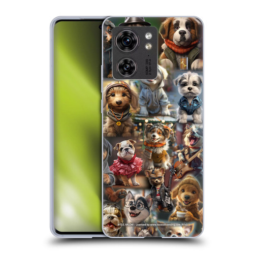 D.S. Valori Kitty And Puppy Puppy Kingdom Soft Gel Case for Motorola Edge (2023)