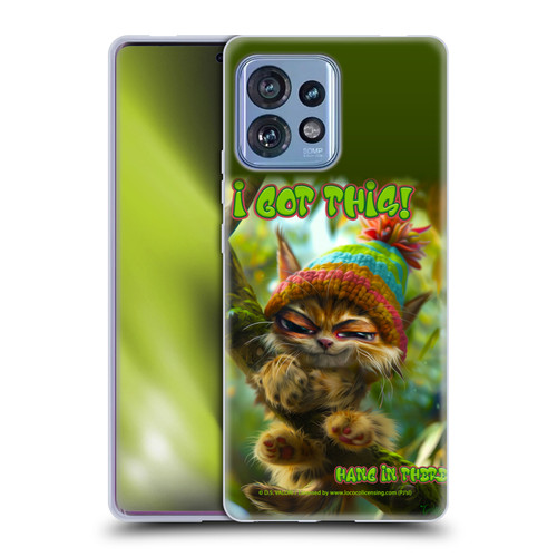 D.S. Valori Kitty And Puppy I Got This Soft Gel Case for Motorola Moto Edge 40 Pro