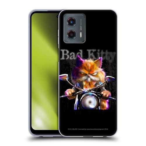 D.S. Valori Kitty And Puppy Bad Kitty Soft Gel Case for Motorola Moto G (2023)