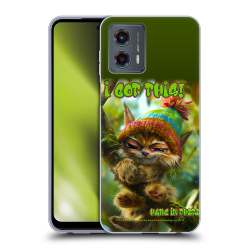 D.S. Valori Kitty And Puppy I Got This Soft Gel Case for Motorola Moto G (2023)