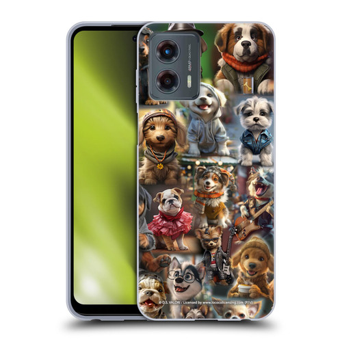 D.S. Valori Kitty And Puppy Puppy Kingdom Soft Gel Case for Motorola Moto G (2023)