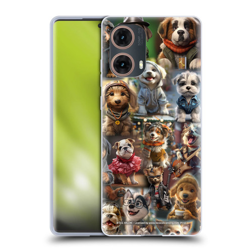 D.S. Valori Kitty And Puppy Puppy Kingdom Soft Gel Case for Motorola Moto G85