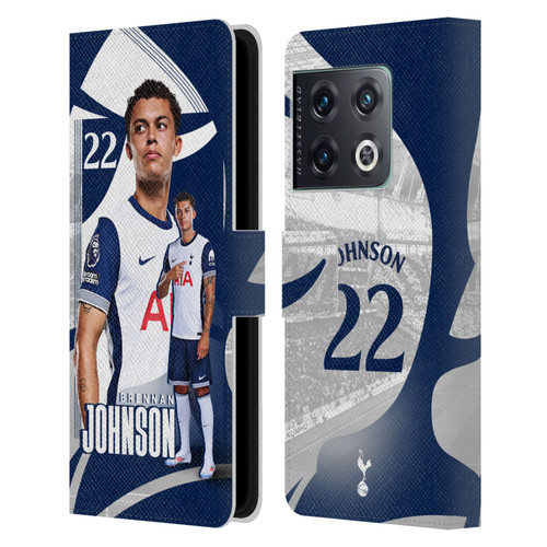 Tottenham Hotspur F.C. 2024/25 First Team Brennan Johnson Leather Book Wallet Case Cover For OnePlus 10 Pro
