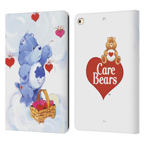 Care Bears Classic Grumpy Leather Book Wallet Case Cover For Apple iPad 9.7 2017 / iPad 9.7 2018