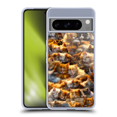 D.S. Valori Kitty And Puppy Kitty Dreams Soft Gel Case for Google Pixel 8 Pro