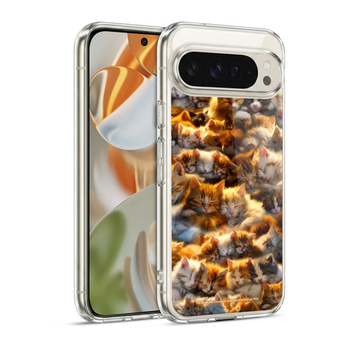 D.S. Valori Kitty And Puppy Kitty Dreams Soft Gel Case for Google Pixel 9 / Pixel 9 Pro