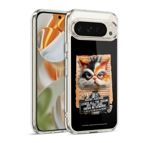 D.S. Valori Kitty And Puppy Kitty Licked The Cream Soft Gel Case for Google Pixel 9 / Pixel 9 Pro