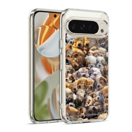 D.S. Valori Kitty And Puppy Puppy Dreams Soft Gel Case for Google Pixel 9 / Pixel 9 Pro