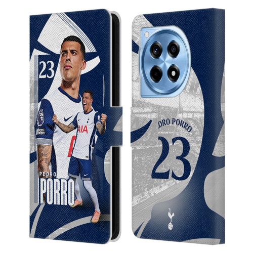 Tottenham Hotspur F.C. 2024/25 First Team Pedro Porro Leather Book Wallet Case Cover For OnePlus 12R