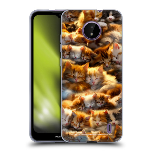 D.S. Valori Kitty And Puppy Kitty Dreams Soft Gel Case for Nokia C10 / C20