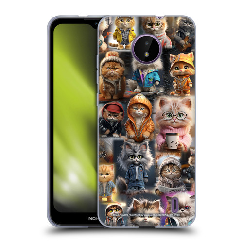 D.S. Valori Kitty And Puppy Kitty Kingdom Soft Gel Case for Nokia C10 / C20
