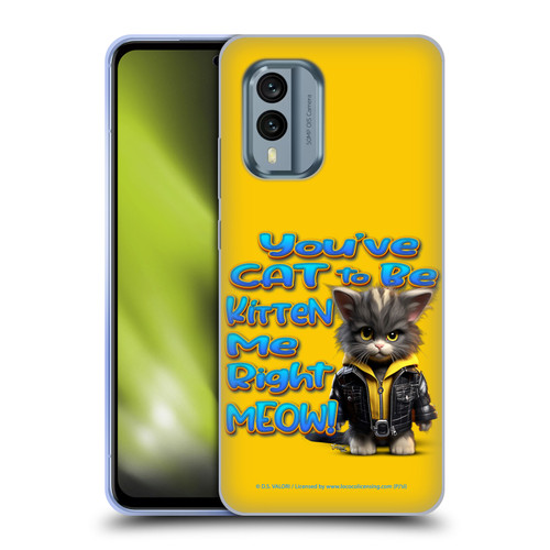 D.S. Valori Kitty And Puppy You've Cat To Be Kitten Me Soft Gel Case for Nokia X30