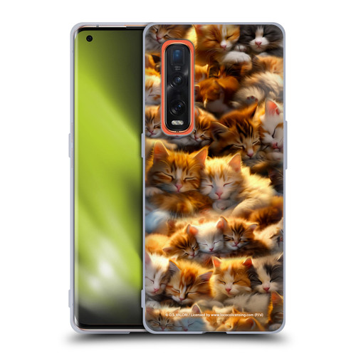 D.S. Valori Kitty And Puppy Kitty Dreams Soft Gel Case for OPPO Find X2 Pro 5G