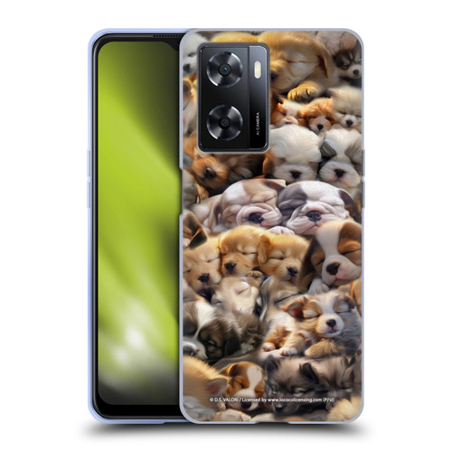 D.S. Valori Kitty And Puppy Puppy Dreams Soft Gel Case for OPPO A57s