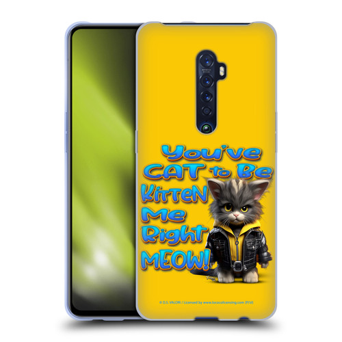 D.S. Valori Kitty And Puppy You've Cat To Be Kitten Me Soft Gel Case for OPPO Reno 2