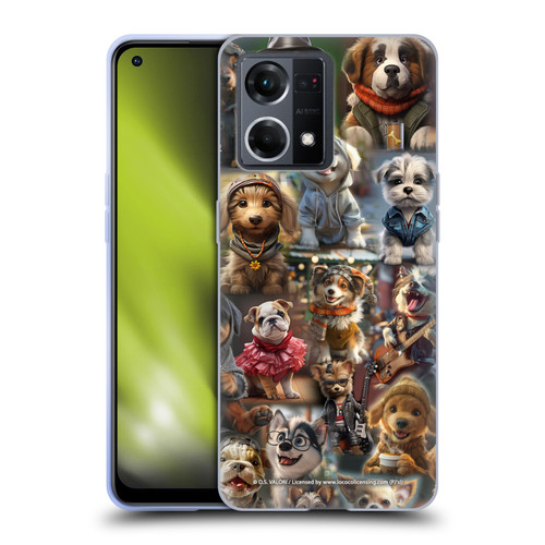 D.S. Valori Kitty And Puppy Puppy Kingdom Soft Gel Case for OPPO Reno8 4G