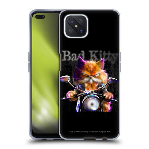 D.S. Valori Kitty And Puppy Bad Kitty Soft Gel Case for OPPO Reno4 Z 5G