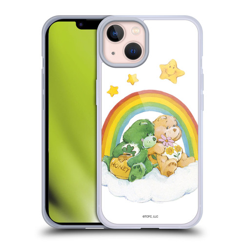Care Bears Classic Rainbow 2 Soft Gel Case for Apple iPhone 13
