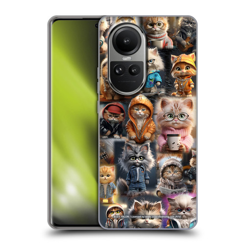 D.S. Valori Kitty And Puppy Kitty Kingdom Soft Gel Case for OPPO Reno10 5G / Reno10 Pro 5G