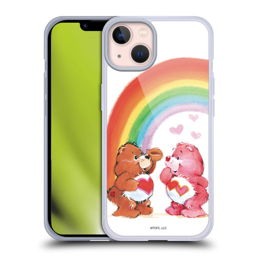 Care Bears Classic Rainbow Soft Gel Case for Apple iPhone 13