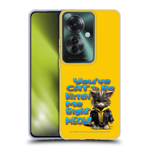 D.S. Valori Kitty And Puppy You've Cat To Be Kitten Me Soft Gel Case for OPPO Reno11 F 5G / F25 Pro 5G