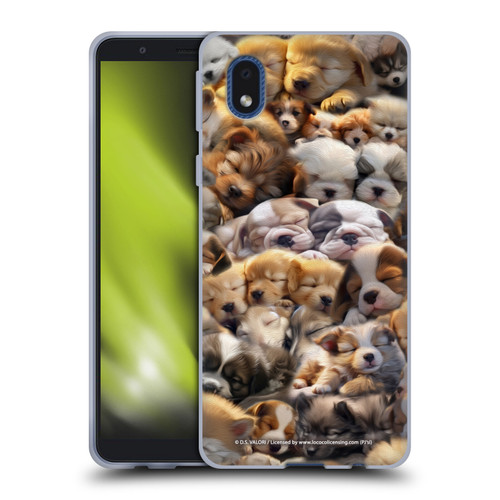 D.S. Valori Kitty And Puppy Puppy Dreams Soft Gel Case for Samsung Galaxy A01 Core (2020)