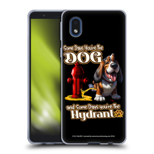 D.S. Valori Kitty And Puppy Some Days You're The Dog Soft Gel Case for Samsung Galaxy A01 Core (2020)