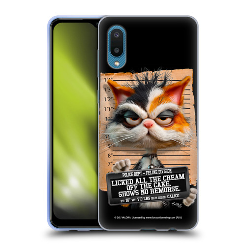 D.S. Valori Kitty And Puppy Kitty Licked The Cream Soft Gel Case for Samsung Galaxy A02/M02 (2021)