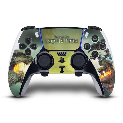 EA Bioware Dragon Age Inquisition Graphics Goty Key Art Vinyl Sticker Skin Decal Cover for Sony PS5 DualSense Edge Controller