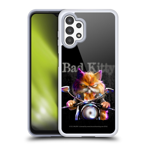 D.S. Valori Kitty And Puppy Bad Kitty Soft Gel Case for Samsung Galaxy A13 (2022)
