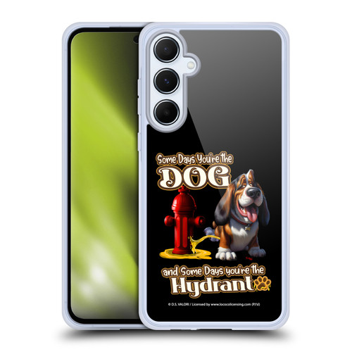 D.S. Valori Kitty And Puppy Some Days You're The Dog Soft Gel Case for Samsung Galaxy A55 5G