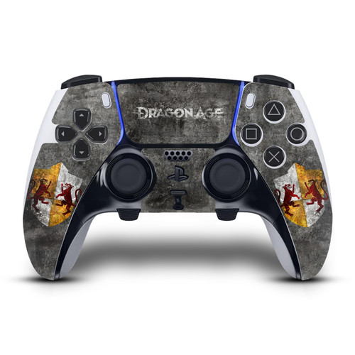 EA Bioware Dragon Age Heraldry Ferelden Distressed Vinyl Sticker Skin Decal Cover for Sony PS5 DualSense Edge Controller