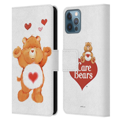 Care Bears Classic Tenderheart Leather Book Wallet Case Cover For Apple iPhone 12 / iPhone 12 Pro