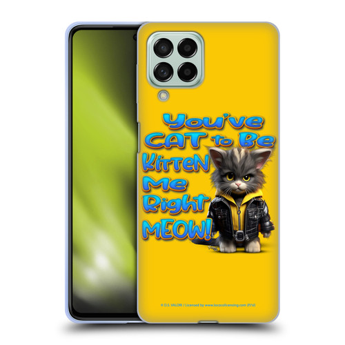 D.S. Valori Kitty And Puppy You've Cat To Be Kitten Me Soft Gel Case for Samsung Galaxy M53 (2022)
