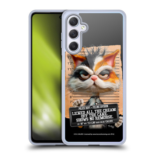 D.S. Valori Kitty And Puppy Kitty Licked The Cream Soft Gel Case for Samsung Galaxy M54 5G