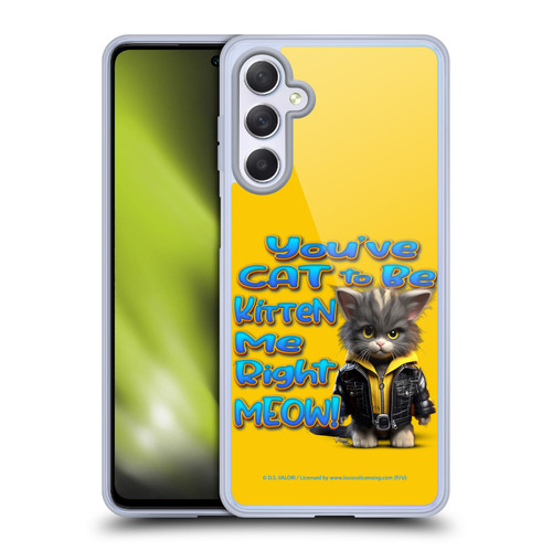 D.S. Valori Kitty And Puppy You've Cat To Be Kitten Me Soft Gel Case for Samsung Galaxy M54 5G