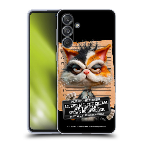 D.S. Valori Kitty And Puppy Kitty Licked The Cream Soft Gel Case for Samsung Galaxy M55 5G