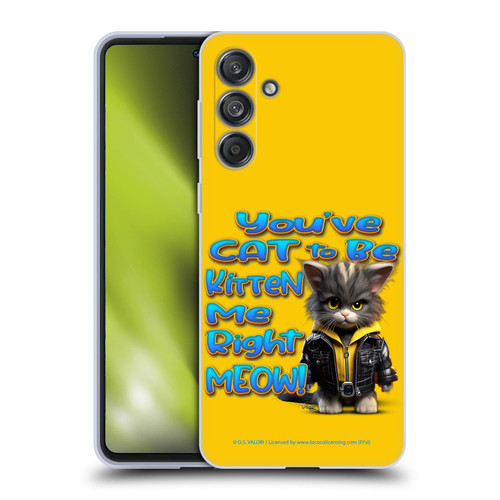 D.S. Valori Kitty And Puppy You've Cat To Be Kitten Me Soft Gel Case for Samsung Galaxy M55 5G