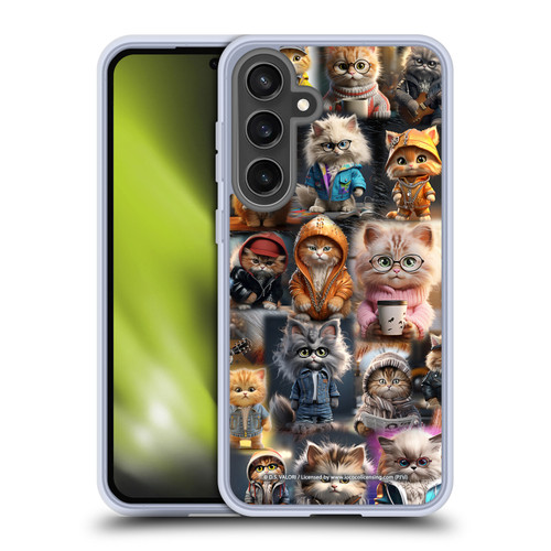 D.S. Valori Kitty And Puppy Kitty Kingdom Soft Gel Case for Samsung Galaxy S24 FE