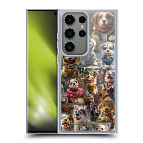 D.S. Valori Kitty And Puppy Puppy Kingdom Soft Gel Case for Samsung Galaxy S23 Ultra 5G