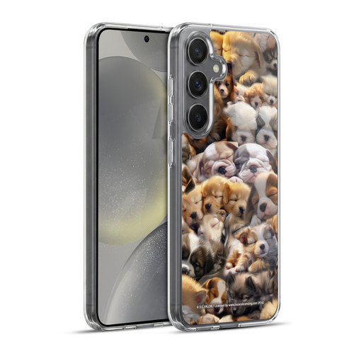 D.S. Valori Kitty And Puppy Puppy Dreams Soft Gel Case for Samsung Galaxy S24+ 5G & MagSafe