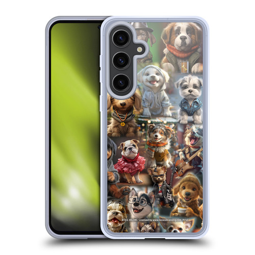 D.S. Valori Kitty And Puppy Puppy Kingdom Soft Gel Case for Samsung Galaxy S24+ 5G