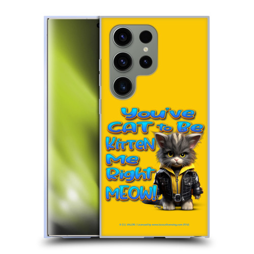 D.S. Valori Kitty And Puppy You've Cat To Be Kitten Me Soft Gel Case for Samsung Galaxy S24 Ultra 5G