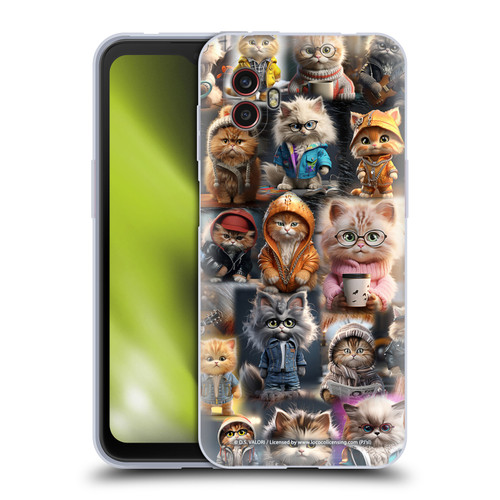 D.S. Valori Kitty And Puppy Kitty Kingdom Soft Gel Case for Samsung Galaxy Xcover6 Pro/Pro2