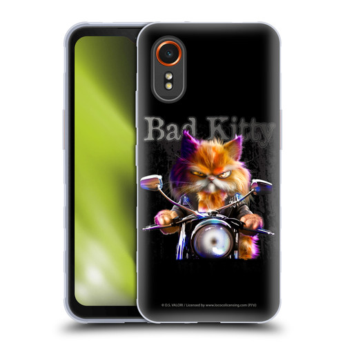 D.S. Valori Kitty And Puppy Bad Kitty Soft Gel Case for Samsung Galaxy Xcover7 5G