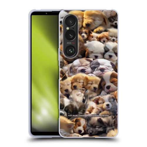 D.S. Valori Kitty And Puppy Puppy Dreams Soft Gel Case for Sony Xperia 1 VI 5G