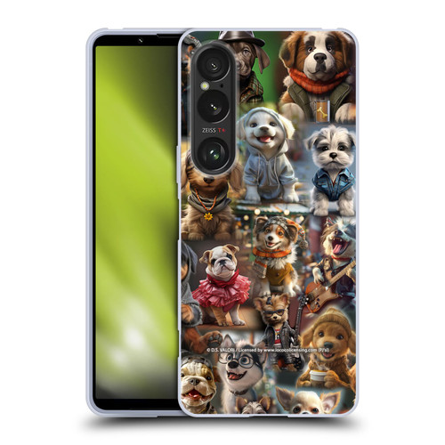 D.S. Valori Kitty And Puppy Puppy Kingdom Soft Gel Case for Sony Xperia 1 VI 5G