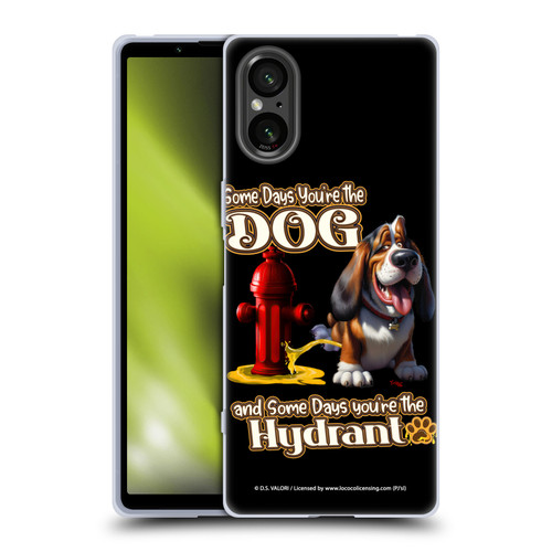 D.S. Valori Kitty And Puppy Some Days You're The Dog Soft Gel Case for Sony Xperia 5 V 5G