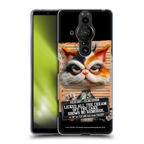 D.S. Valori Kitty And Puppy Kitty Licked The Cream Soft Gel Case for Sony Xperia Pro-I